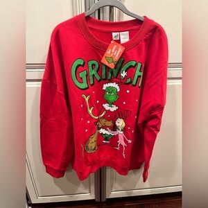 Christmas Grinch Red Sweater sweatshirt